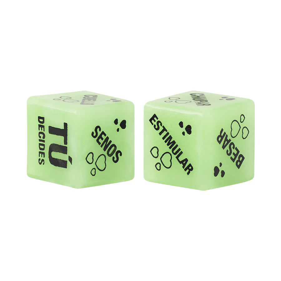 DADOS ERÓTICOS LUMINOSOS X 2