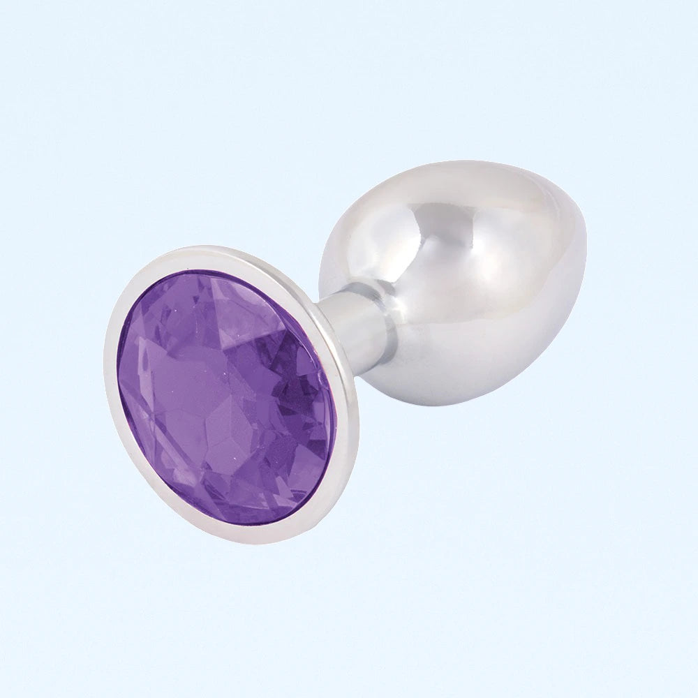 Plug Anal Gema Violeta Talla M