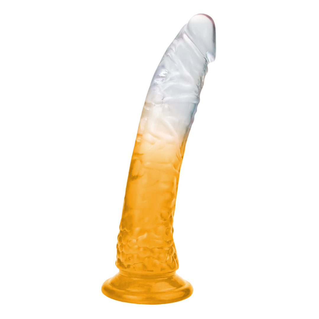 Dildo Colores Ventosa y testiculos Lashmi Rojo