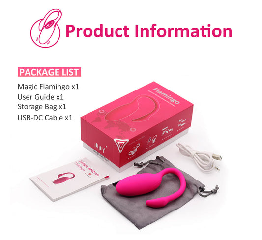 Huevo vibrador magic flamingo