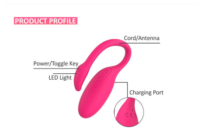 Huevo vibrador magic flamingo