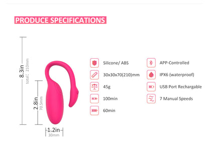 Huevo vibrador magic flamingo