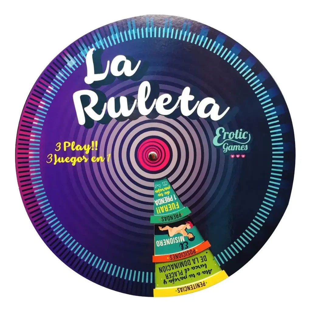Juego La Ruleta: 3 en 1 para Noches de Diversión e Intriga