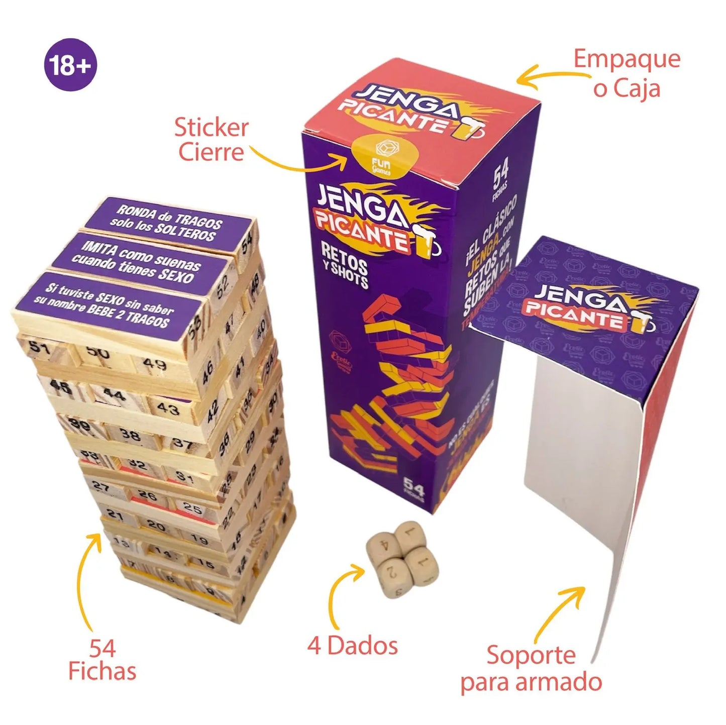 Jenga Picante: El Juego que Enciende tus Reuniones
