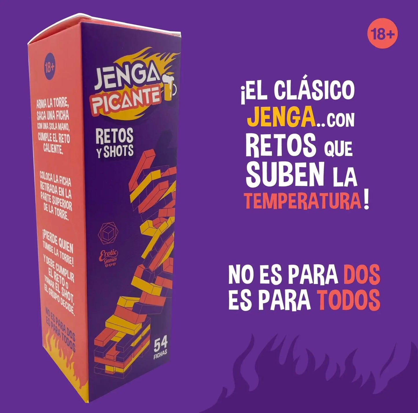 Jenga Picante: El Juego que Enciende tus Reuniones