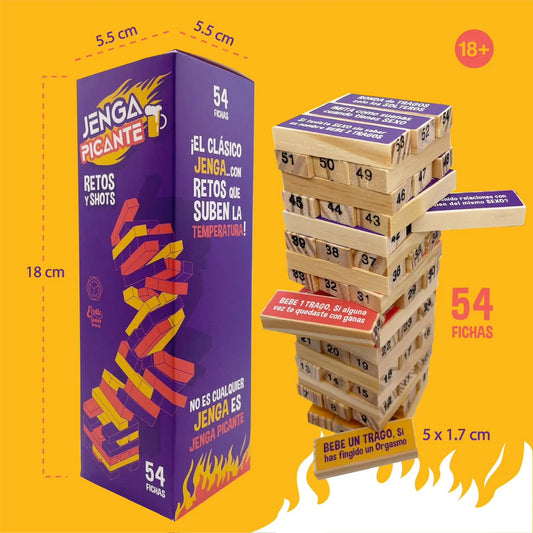 Jenga Picante: El Juego que Enciende tus Reuniones