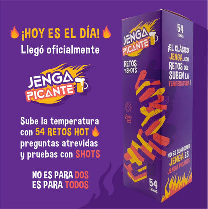 Jenga Picante: El Juego que Enciende tus Reuniones