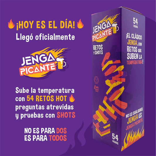 Jenga Picante: El Juego que Enciende tus Reuniones
