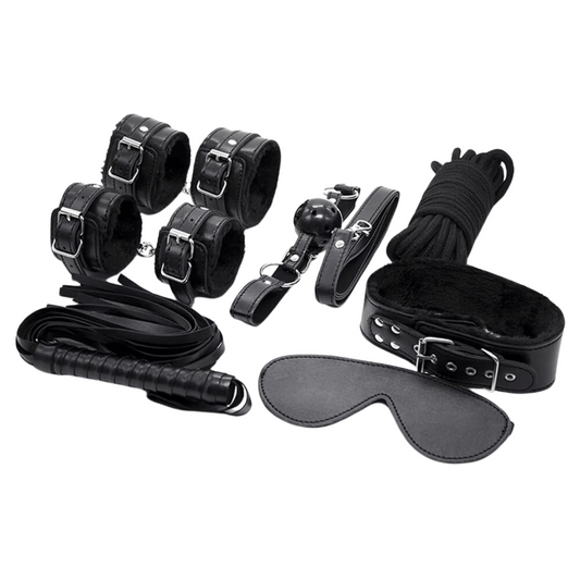Kit sado 10 piezas Negro
