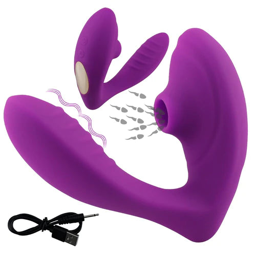 Vibrador y Succionador Kama